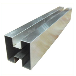 202 Stainless Steel Square Slotted Pipes