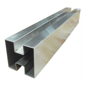 304 Stainless Steel Square Slotted Pipes